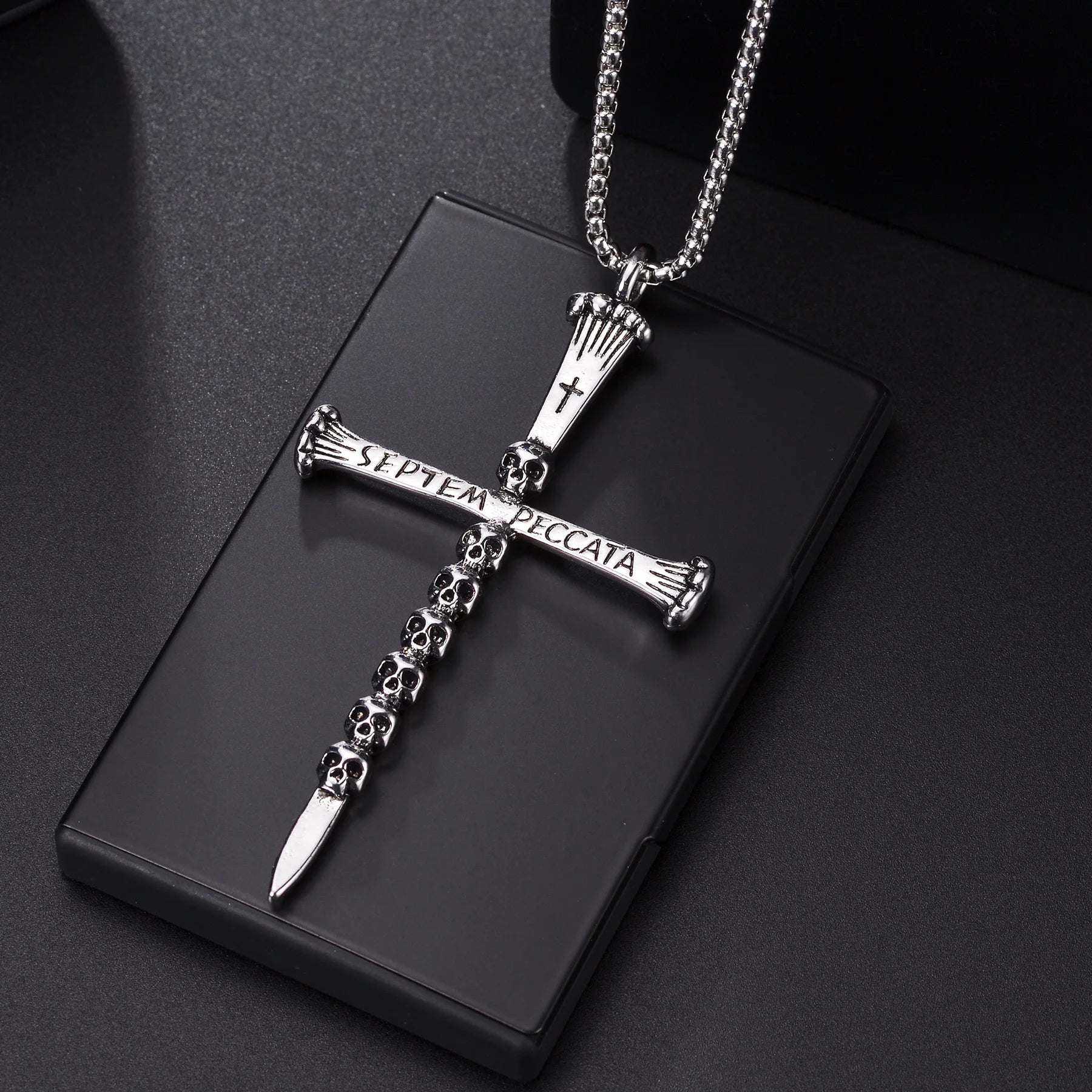 Christian Jesus Cross Necklace – Stainless Steel Pendant for Women & Men - Image 10