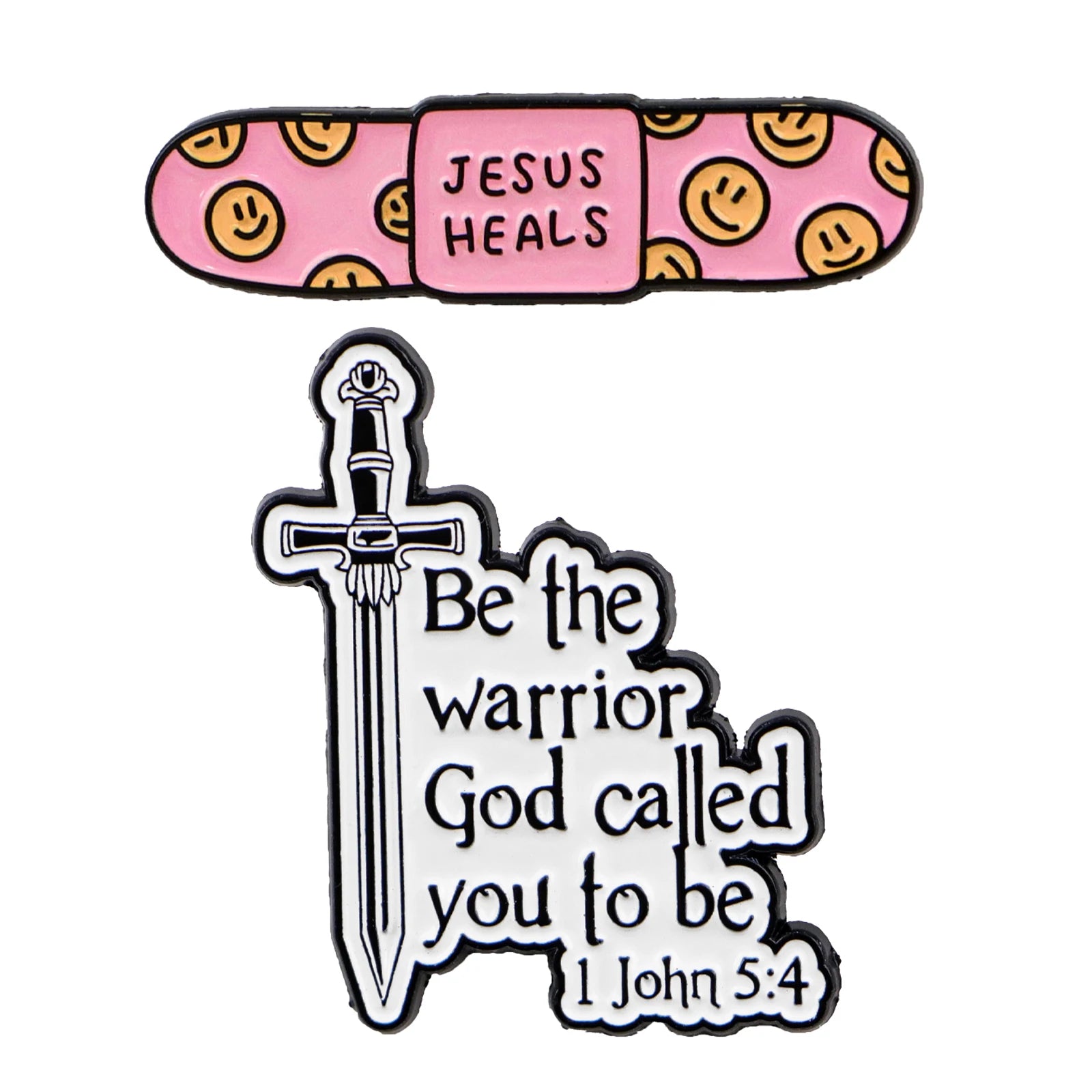 Jesus & Bible Enamel Pin – Inspirational Christian Lapel Badge for Backpacks & Clothing - Image 9