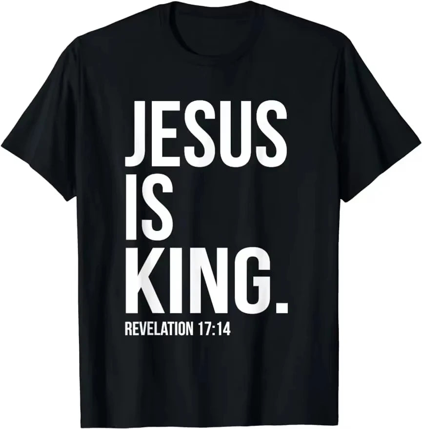 "Jesus Is King" Christian T-Shirt – Unisex Bible Verse Tee for Men & Women - Image 8