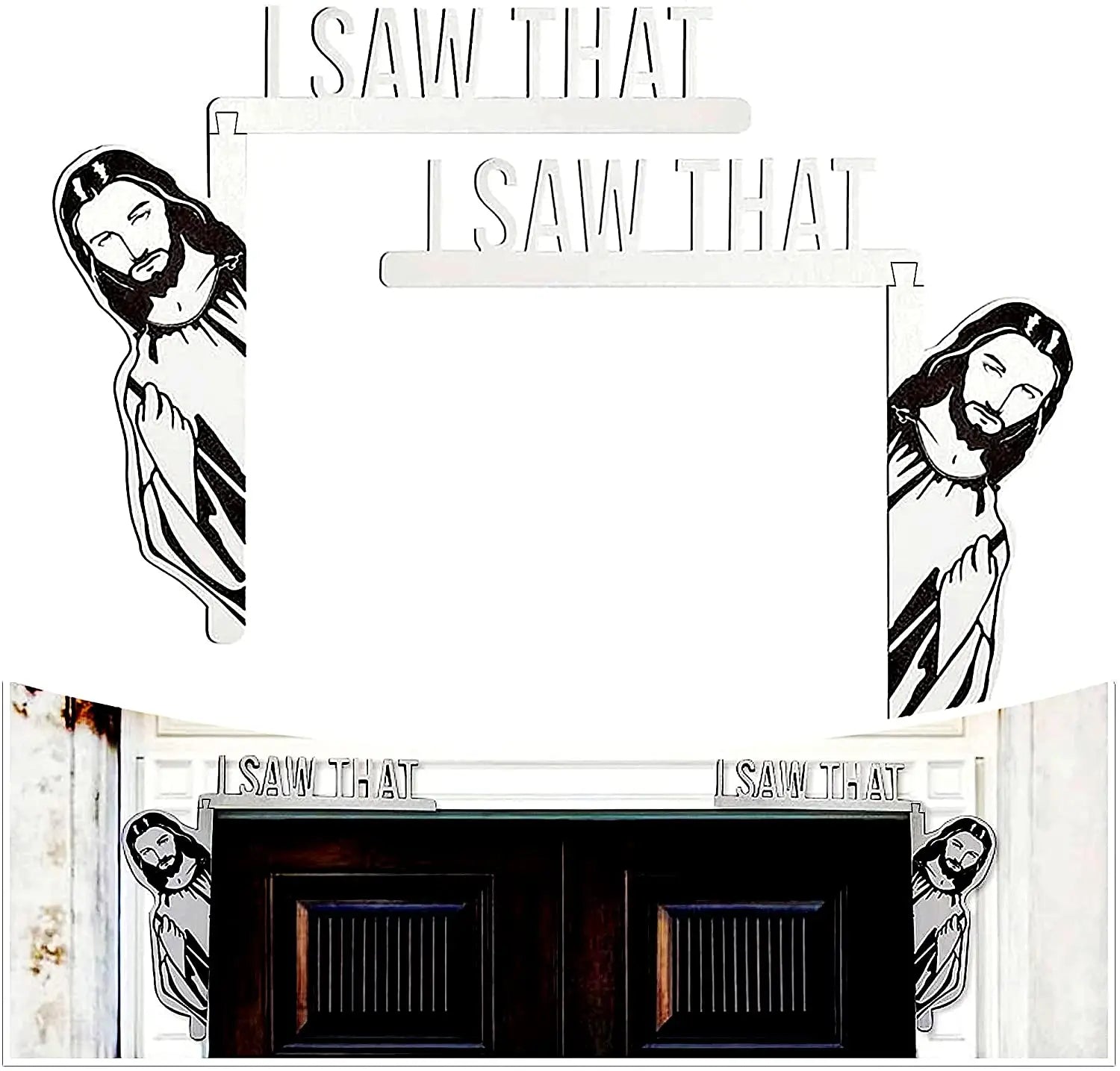 Door Frame "I Saw That The Symbol Of Jesus" - Image 6