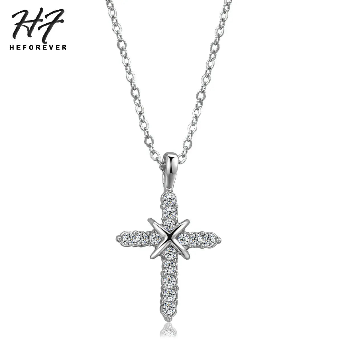 Christian Jesus Cross Necklace – Stainless Steel Pendant for Women & Men - Image 9