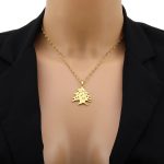 Liban Pendants & Necklaces – Lebanese Cedar, Map, Maronite Cross & Allah Symbol Jewelry