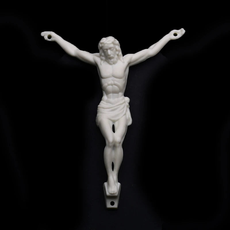 ABS Jesus Crucifix – Wall Decoration & Religious Pendant for Prayer and DIY - Image 5