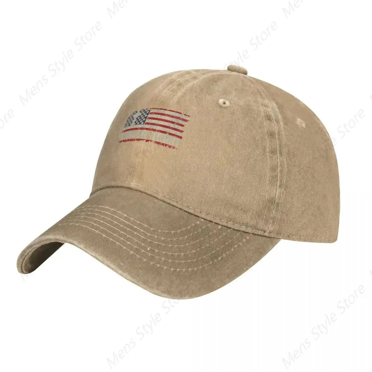 In God We Trust – Vintage USA Flag Cross T-Shirt & Patriotic Hat for Men & Women - Image 10