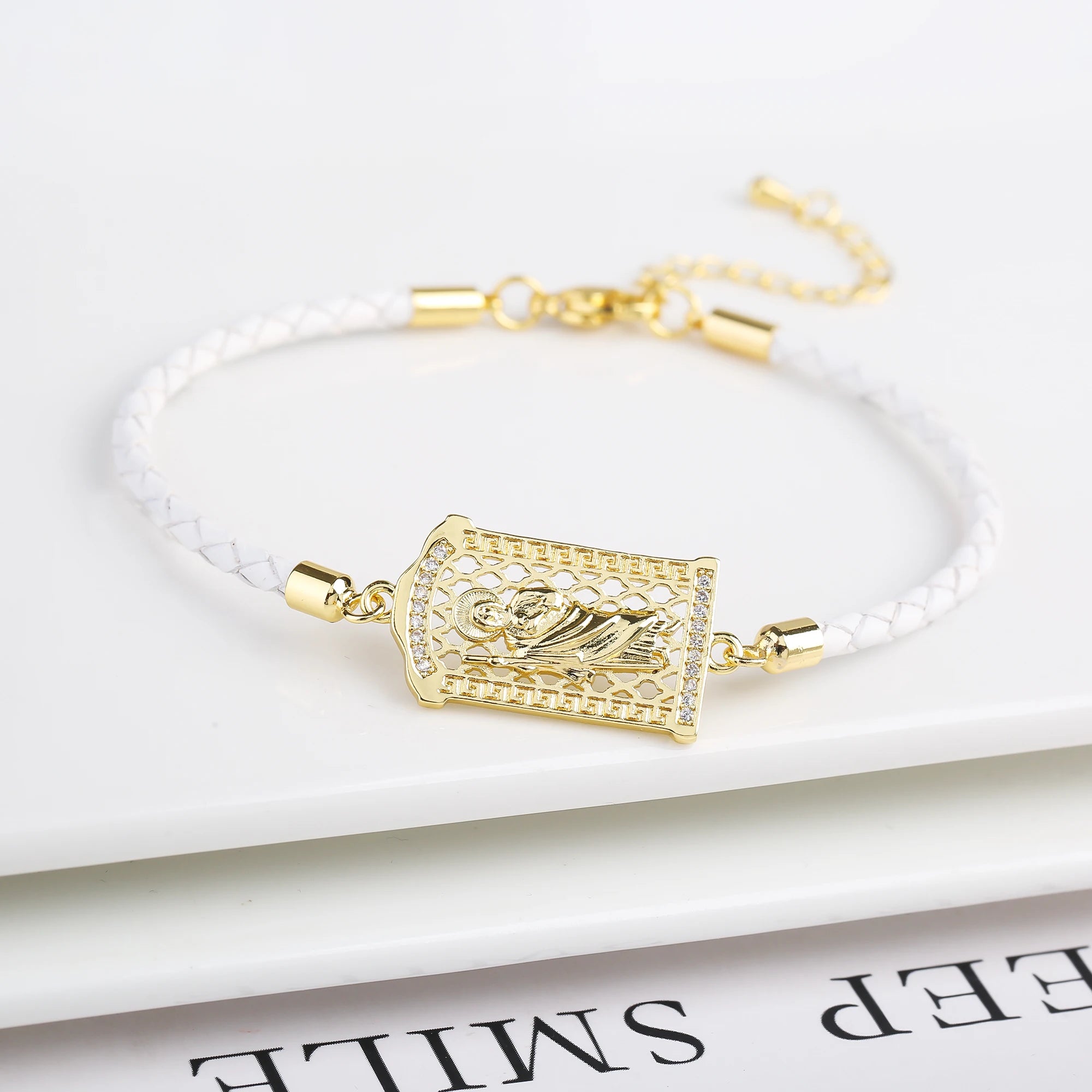 High-Quality St. Jude & Madonna Bracelet – Religious Jewelry Gift for Men & Women - Image 15